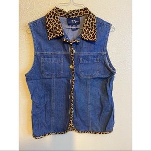 Denim vest